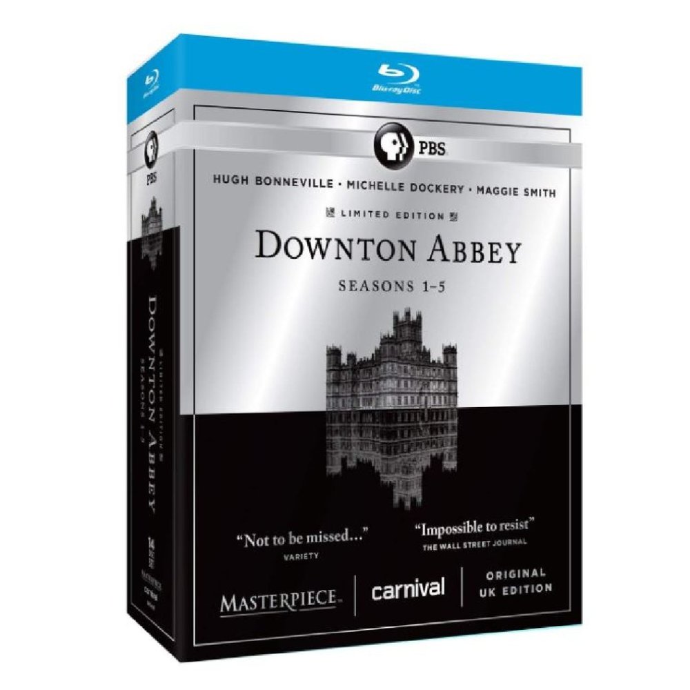 NEW Downton Abbey Seasons 1-5 Blu-ray Masterpiece Classic Limited Edition PBS